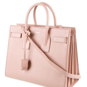 Saint Laurent Sac de Jour Pink Top Handle Bag